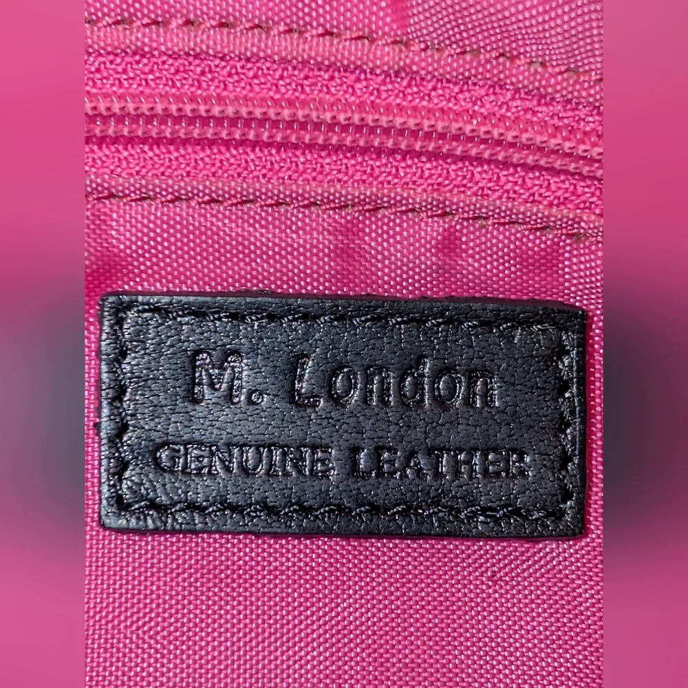 🦄M. London🦄 Adorable Y2K Vintage Genuine Leather Shoulder Bag - Picture 2 of 16